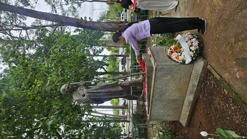 Floral Tribute to Mahatma Gandhi on his death anniversary - 30 January 2026.